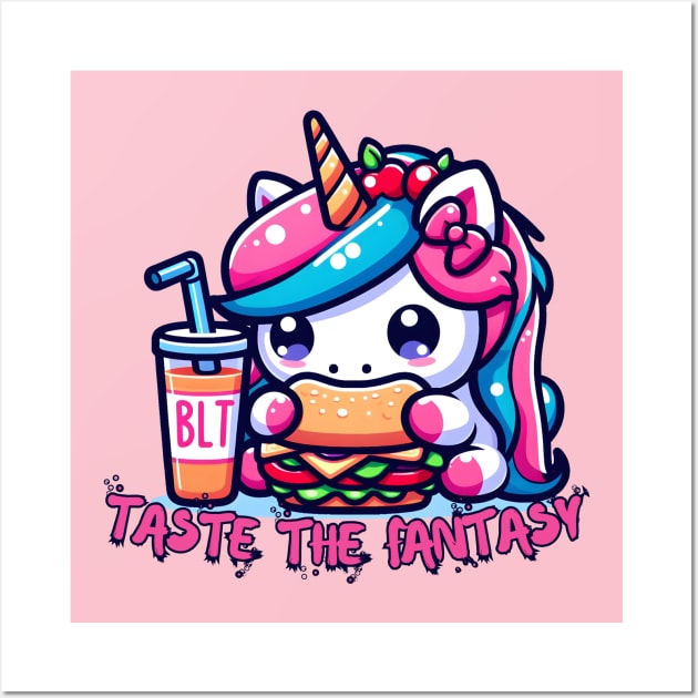 BLT unicorn fantasy Wall Art by Japanese Fever